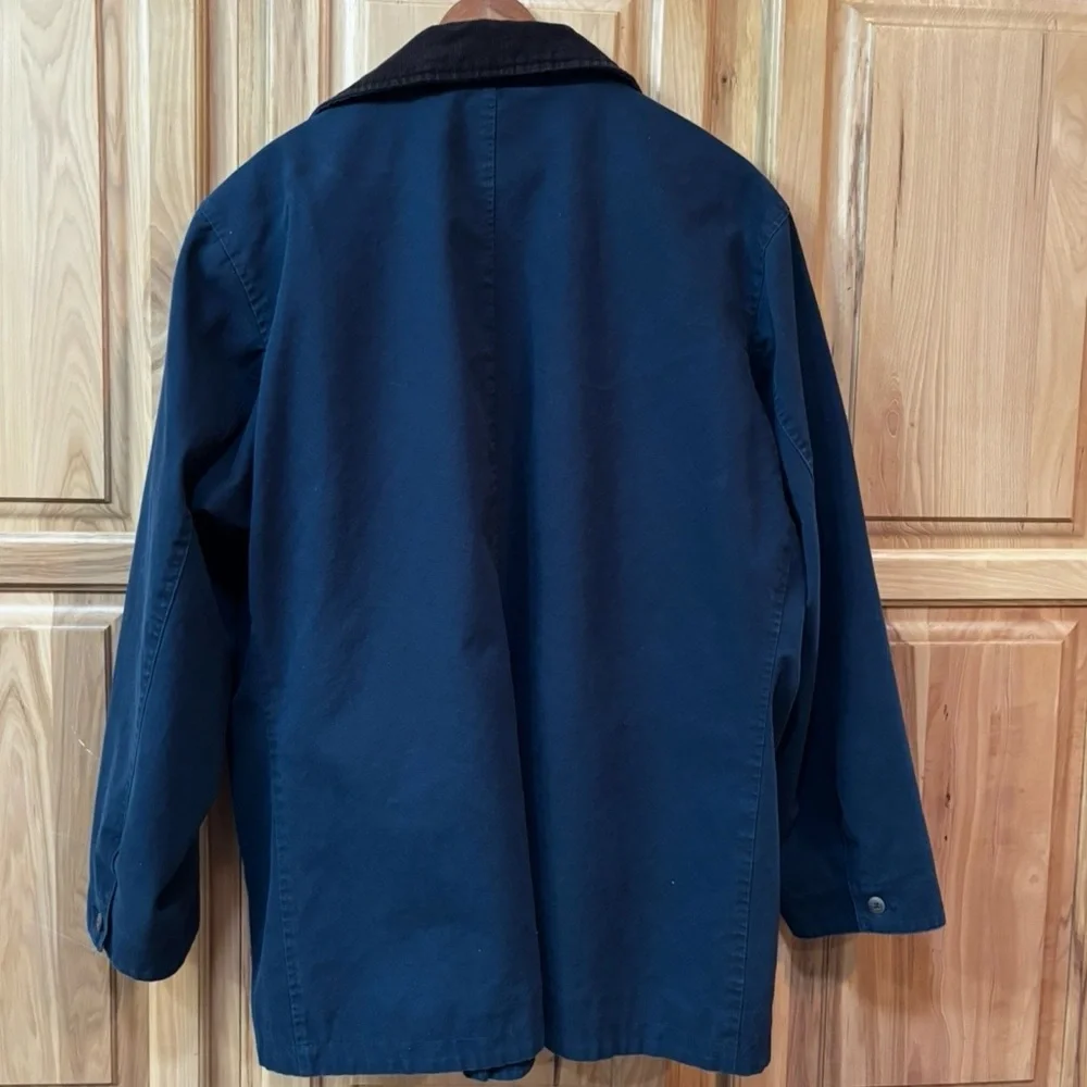 Lands' End Men's Navy Jacket XXL